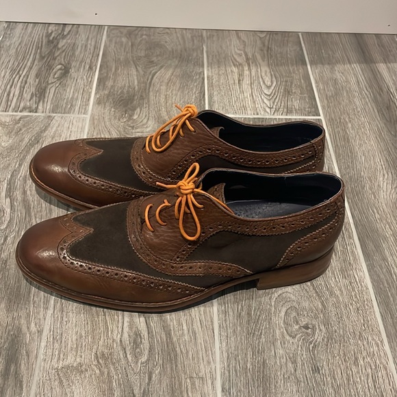Cole Haan men’s wingtip dress shoes size 10.5 - Picture 3 of 5